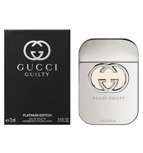 gucci guilty platinum edition 2.5 edt sp for women|Gucci customer service number.